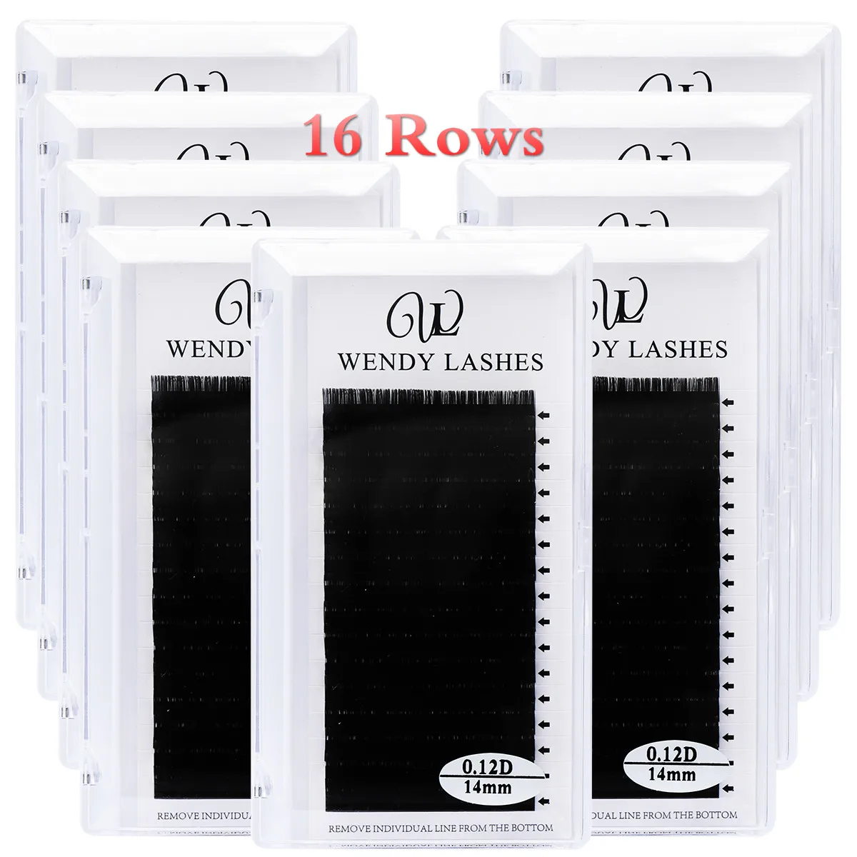 

Ресницы Накладные из искусственной норки, 16 рядов