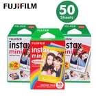 Genuine 50 Sheets White Edge Fuji Fujifilm Instax Mini 8 Film For 7s 9709025 sp-1 300 Instant Cameras Photo Paper