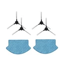 Робот-пылесос, Швабра, тканевая боковая щетка для ursus trotter ut-excellenza (b), роботизированные аксессуары