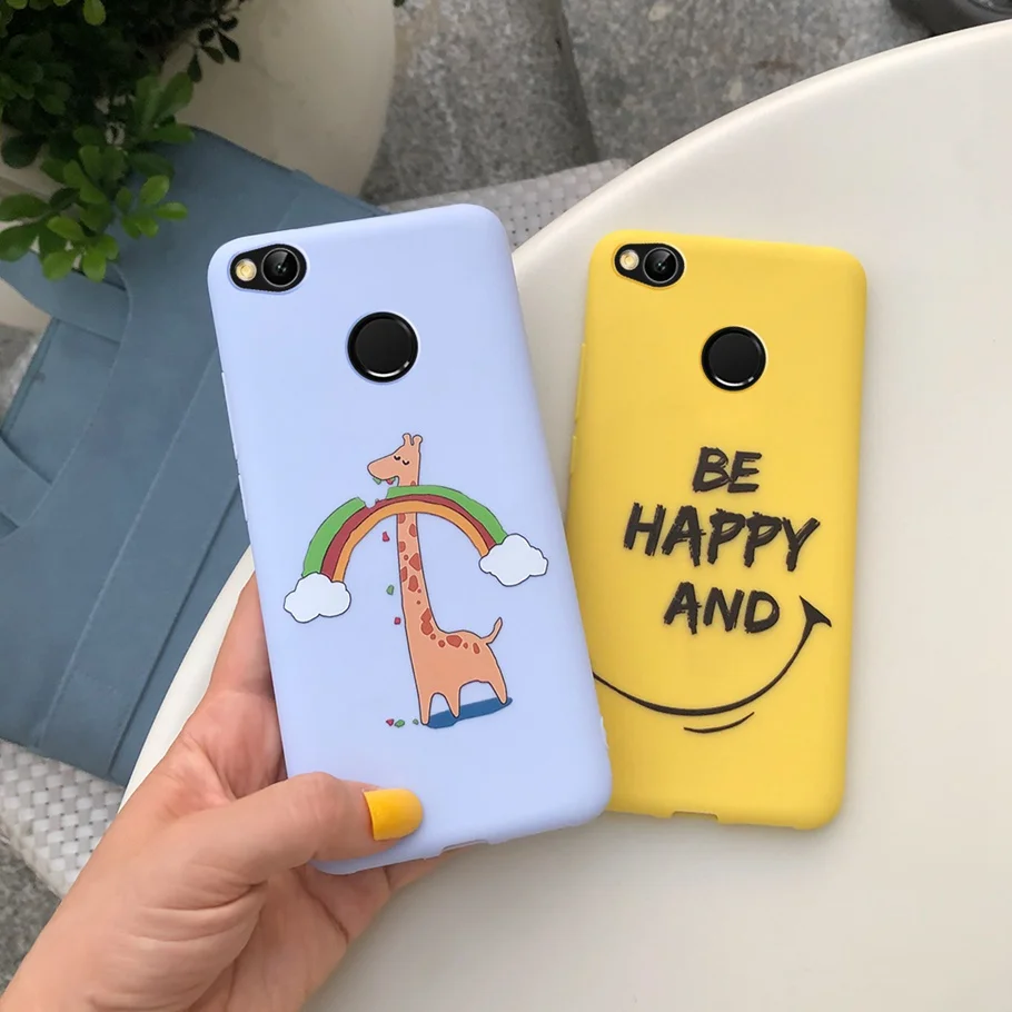 Мягкий силиконовый чехол для телефона xiaomi redmi 4x задняя крышка тонкий s |
