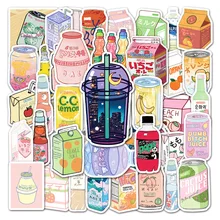 10/30/50PCS Cute Drink Cartoon Aesthetic Stickers Diary Album Decoration Laptop Phone Bike Guitar Graffiti Sticker Decal Kid Toy 10/30/50PCS Cute Drink Cartoon Aesthetic Stickers Diary Album Decoration Laptop Phone Bike Guitar Graffiti Sticker Decal Kid Toy