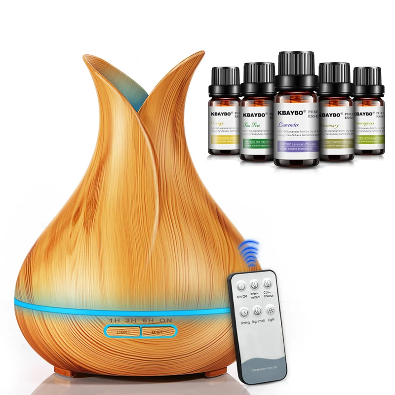 400 мл ультразвуковой увлажнитель воздуха Арома-диффузор эфирного масла с