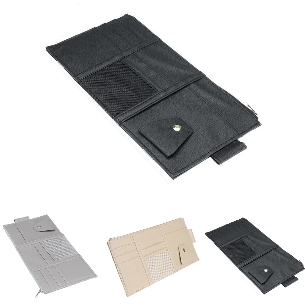 Пакет сумка ID солнцезащитный козырек зажим для автомобиля очки кредит хранения