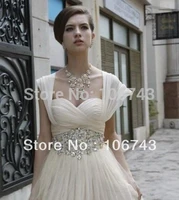 free shipping 2014 new sexy brides maid sweetheart maxi custom size natural backless princess crystal long lvory evening dress