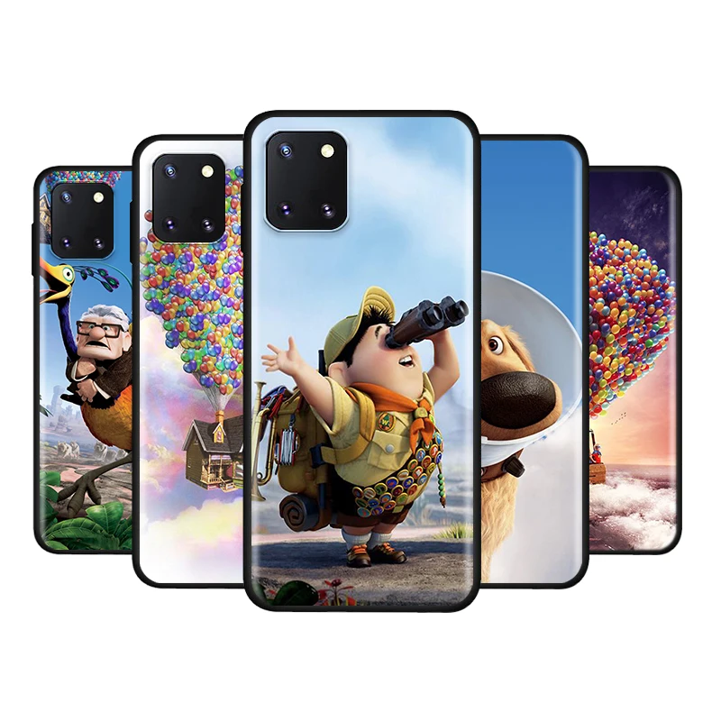 

Up Disney movie Phone Case For Samsung M02 M60S M40 M30 M20 M10 M62 M52 M32 M31S M31 M21 M21S M12 M1 Black Soft