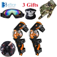 bafire racing knee guards motorcycle protective gear off road knee pads pc hard collision avoidance crash proof for motoatvbmx