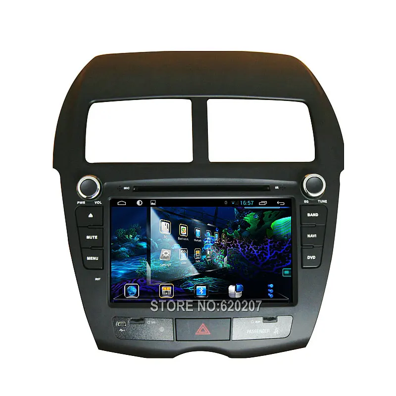 Четырехъядерный автомобильный DVD GPS плеер Android 4 навигация для PEUGEOT 4008