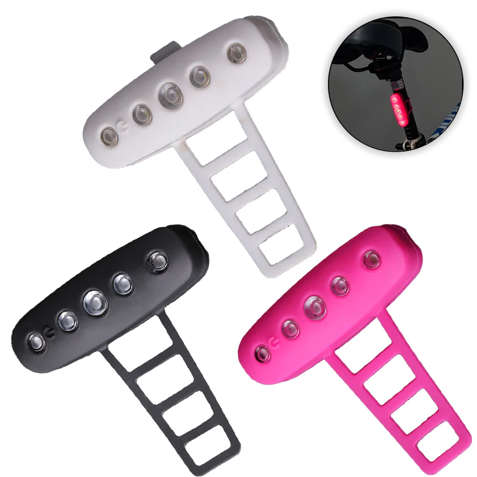 

Задний фонарь для велосипеда KoKossi, силиконосветильник декоративный светильник с Usb-зарядкой, с длительным сроком службы батареи, для горног...