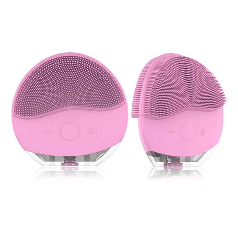 Горячий Электрический ультразвуковой силиконовый очиститель пор для лица