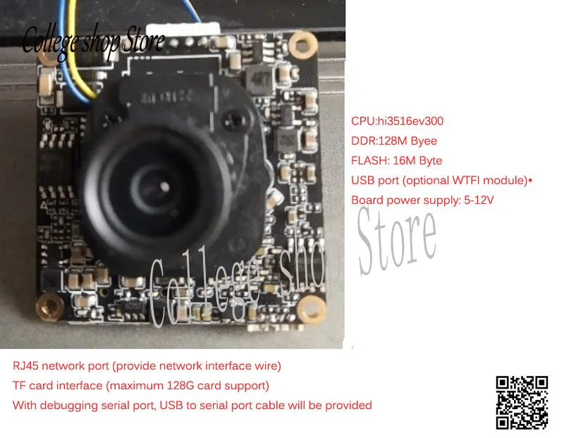 3516ev300 Hi3516ev300 Hi3516 веб камера макетная плата модуль Wifi|Детали для приборов личной