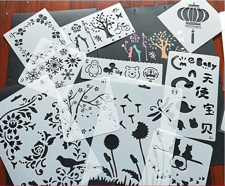 Милые аксессуары ручное украшение сделай сам трафареты для краски набор милых