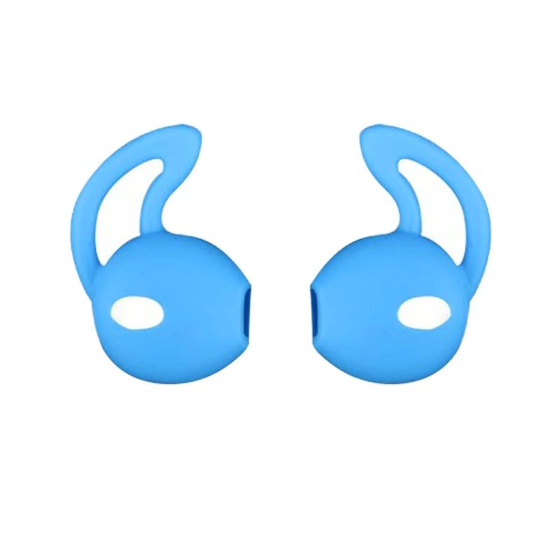 Многоцветный для Airpods 2 Bluetooth беспроводная гарнитура Ушная крышка Нескользящие силиконовые наушники-вкладыши анти-потеря силиконовые наушники/один