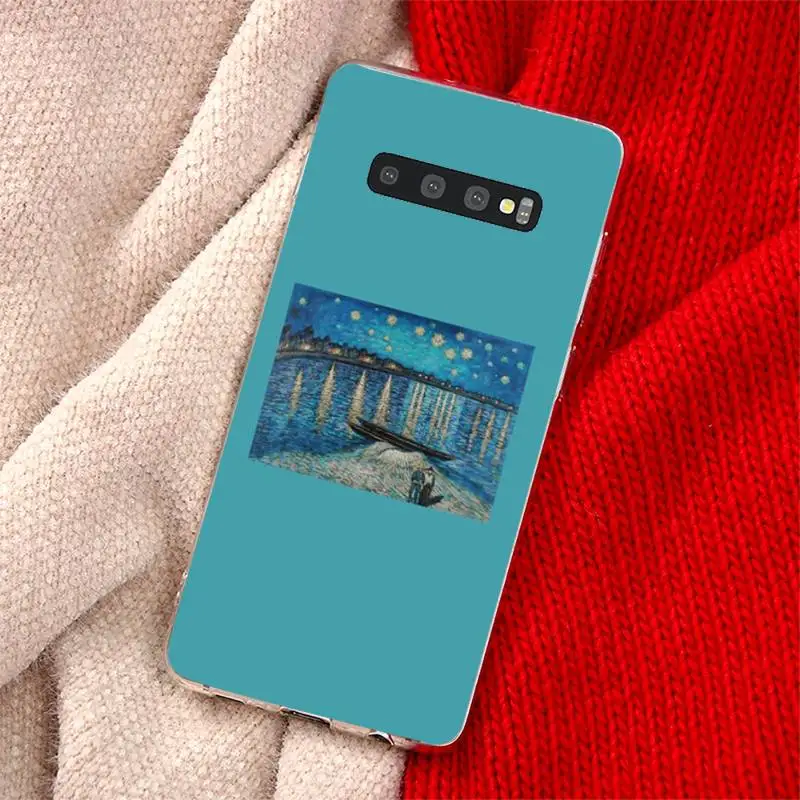 

Retro painting Classical art pattern Phone Case For Samsung Galaxy S5 S7 S8 S9 S10 S10e S20 edge plus lite