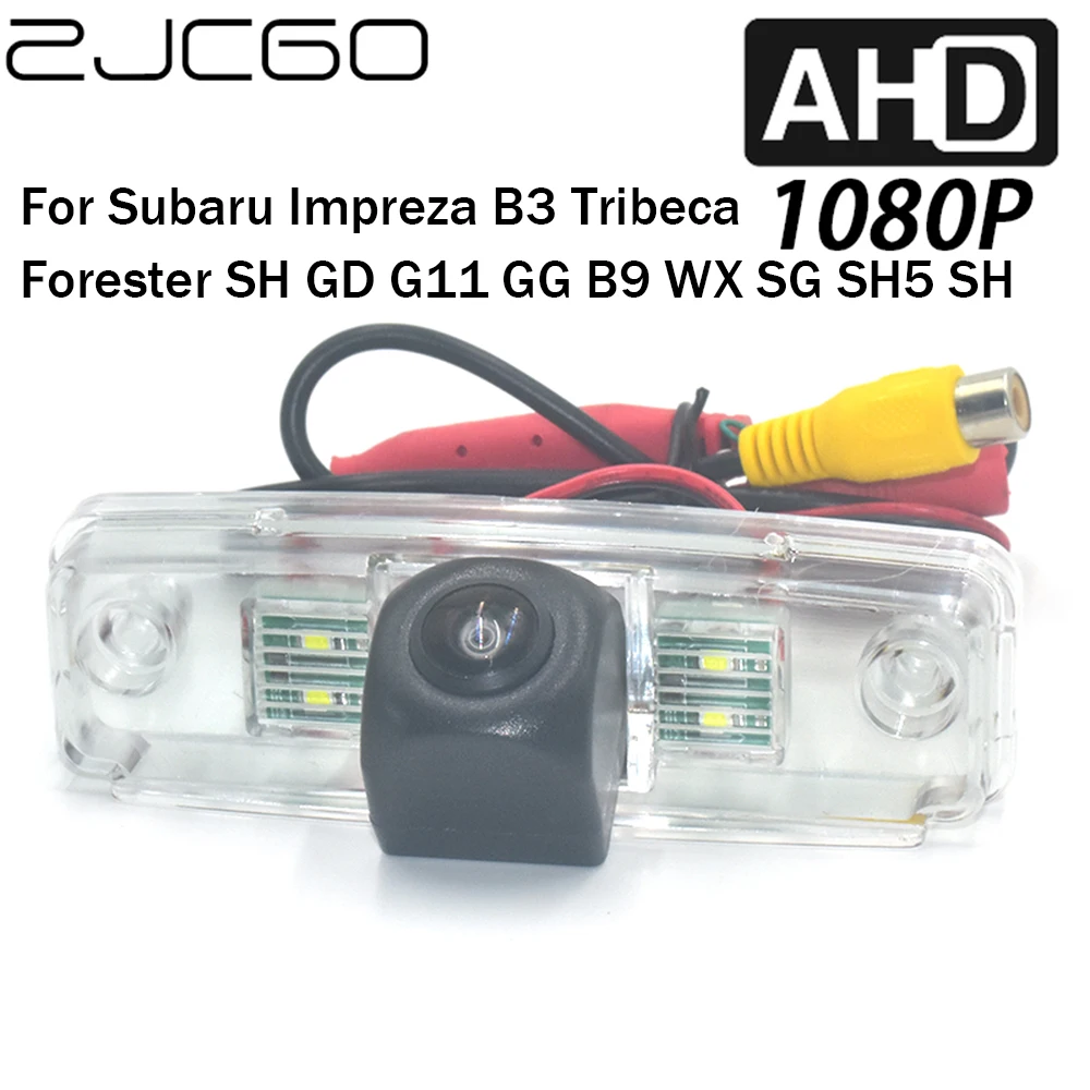 Камера заднего вида ZJCGO AHD 1080P для Subaru Impreza B3 Tribeca Forester SH GD G11 GG B9 WX SG SH5 | Автомобили и