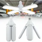 60 Вт деформируемый гарасветильник LED E27 3200 лм Регулируемый подвал светильник для цеха