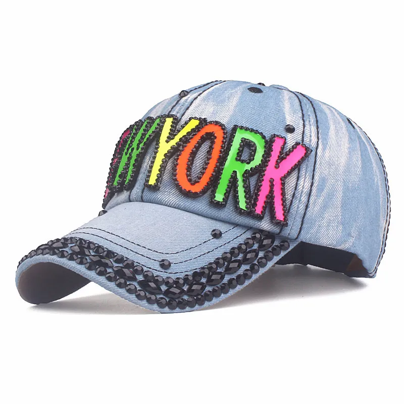 Xthree джинсовая бейсболка со стразами и буквенным принтом для мужчин Женская