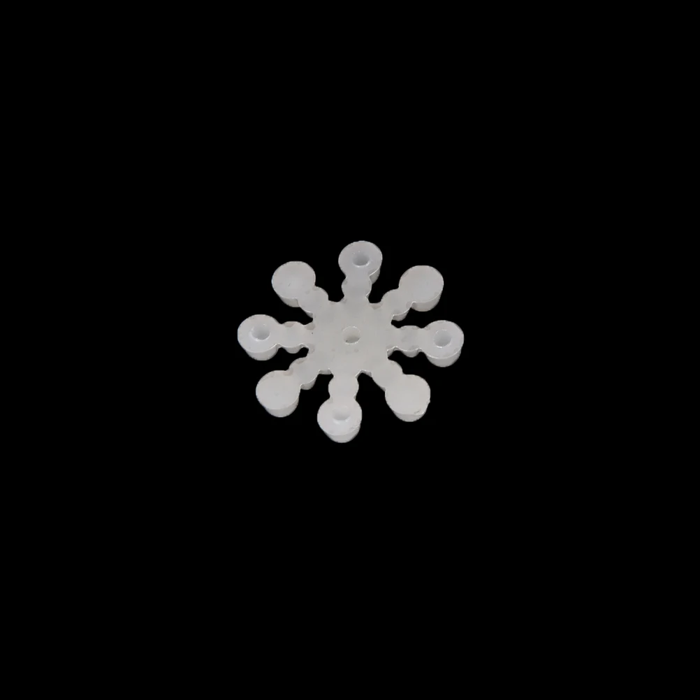 

50Pcs/bag Snowflake Flat Back Cabochon Imitation Plastic ABS Pearl Beads For DIY Jewelry Handmade Craft Making