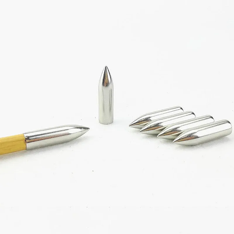 6 шт. наконечники стрелок для стрельбы из лука охотничьих стрел деревянных