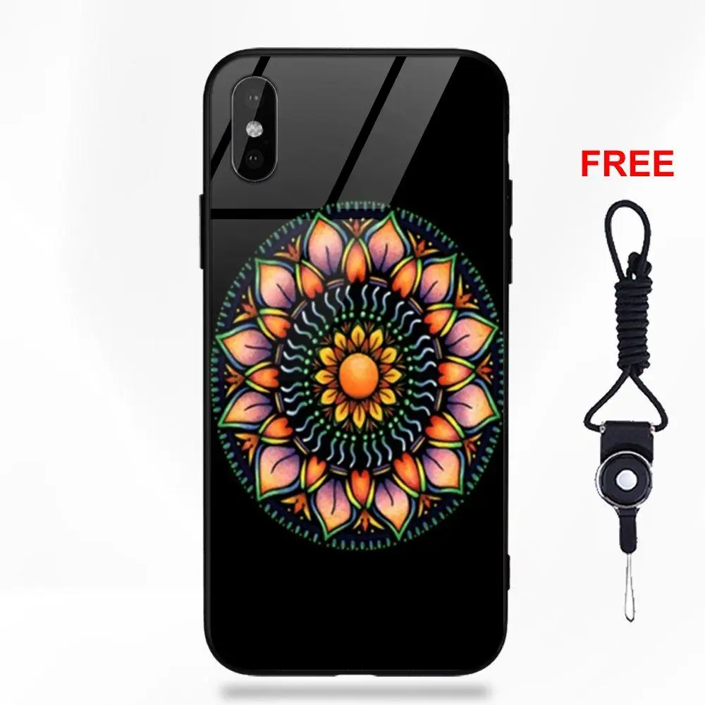 Design Colorful Flower Petal Pattern For Apple iPhone 5 5C 5S SE 6 6S 7 8 Plus X XS Max XR | Мобильные телефоны и