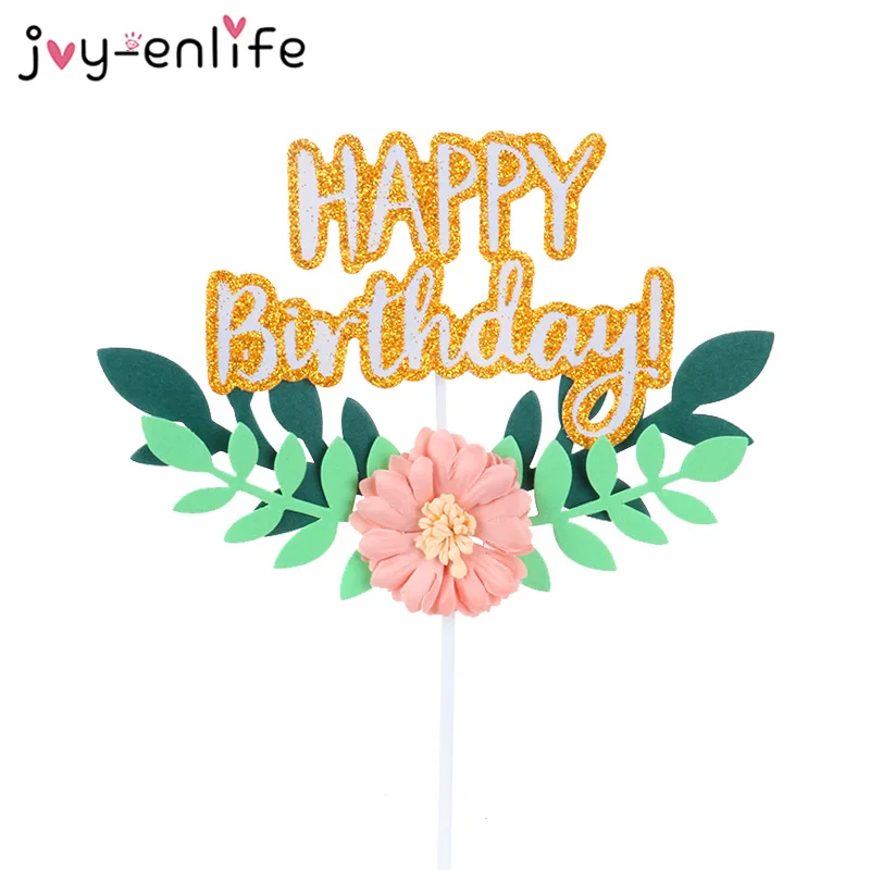 Маленькая Русалочка под морем Топпер для торта С Днем Рождения украшения кексов