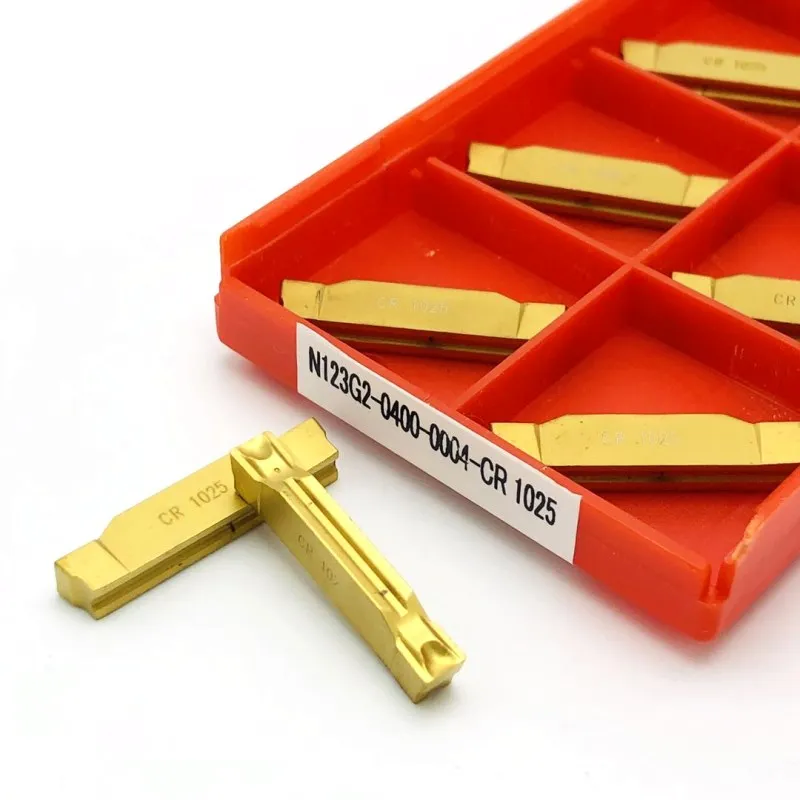 

N123G2 0300 0200 0400 Slotted Cutting Blade Lathe Tool Metal Turning Tools Tungsten Carbide N123G2 Cutting Tool Carbide Insert