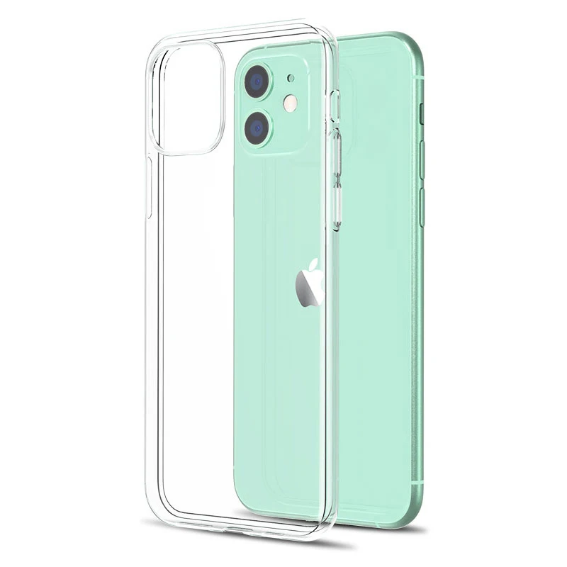 

Ultra Thin Clear Phone Case for iPhone 13 12 Mini 11 Pro Max XR X XS Silicone Soft Back Cover for iPhone 12 11 8 7 6 Plus 5 Case