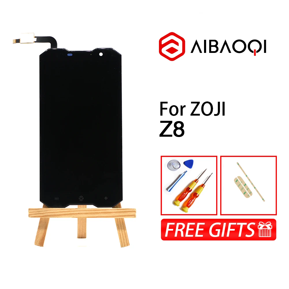 AiBaoQi Новый Оригинальный сенсорный экран 5 0 дюйма + ЖК дисплей 1280X720 в сборе замена