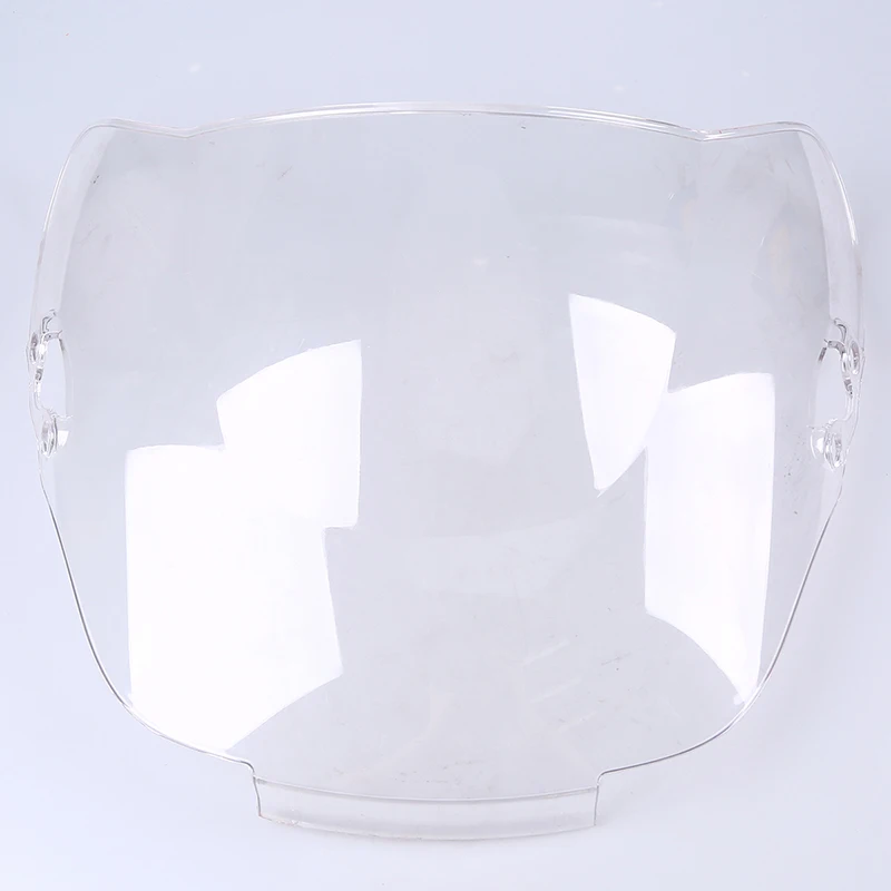 Черный/прозрачный/Дым лобовое стекло мотоцикла скутер ветровое двойной пузырь