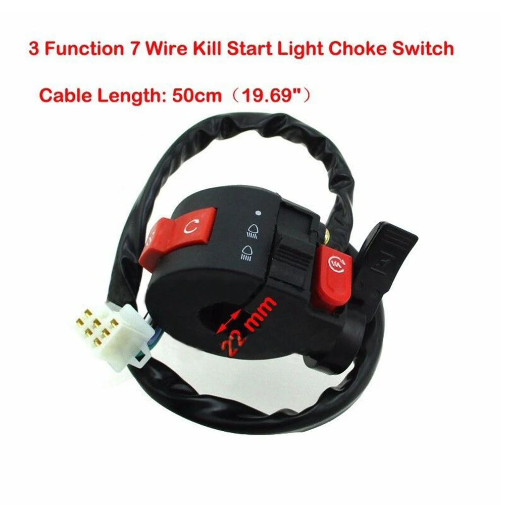 Электрические компоненты переключателя мотоцикла с рычагом дросселя