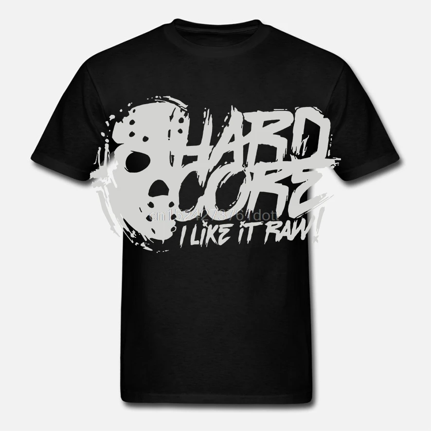 Рубашка хардкор I LIKE IT RAW Speedcore Gabber techardstyle French core новая футболка Humor для взрослых |