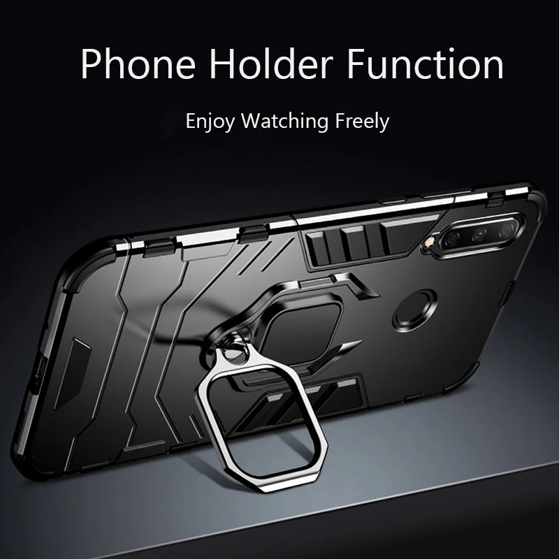 Чехол Armor Magnetic Car Phone Holder TPU+PC для Huawei P Smart Pro 2019.
