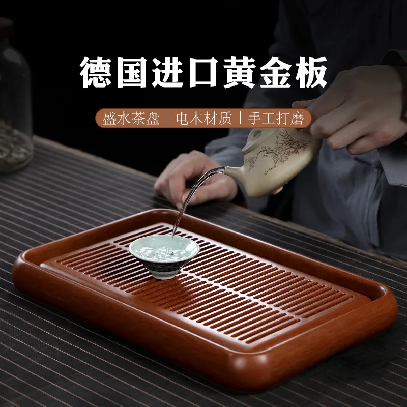 

Бытовой столик с сухими пузырями для хранения воды, бакелитовый чайный поднос, немецкий чайный столик ручной работы, маленький чайный серви...