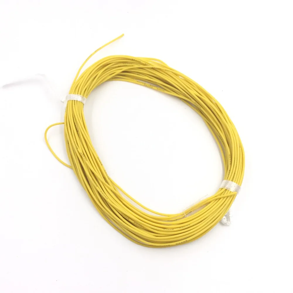5 м/лот 22AWG силиконовый провод Ультра гибкая тестовая линия Силикагель кабель высокая температура провода мягкая Луженая Медь модель проводника