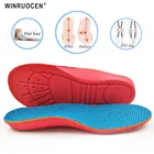 Ортопедические стельки из ЭВА, коррекция плоскостопия для детей и детей, поддержка свода стопы при вальгусной деформации, вариуса, пятки, противоударные вставки для обуви