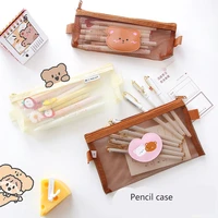 new pencil case cute storage organizer wallet for boy children cometic bag girl stress relief stationery school supplies office