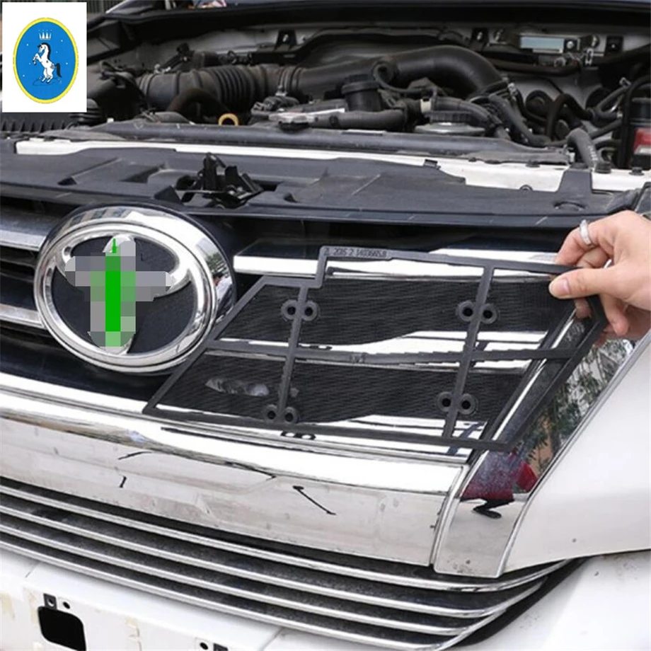

Yimaautotrims Exterior Refit Kit For Toyota 4Runner 2010 - 2019 Front Grille Insert Net Insect Screening Mesh Protect Cover Trim