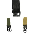 Тактический рюкзак с карабином, крючки Olecranon Molle, снаряжение для выживания, нейлоновый брелок с застежкой, аксессуары для охоты и одежды