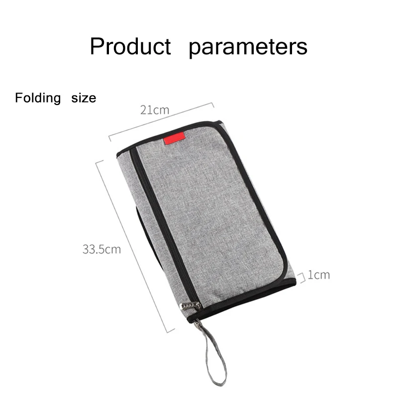 

New Baby Diaper Bag Changing Mat Baby Diaper Travel Storage Bag Waterproof Diaper Changing Pad Baby Outdoor Travel Tools