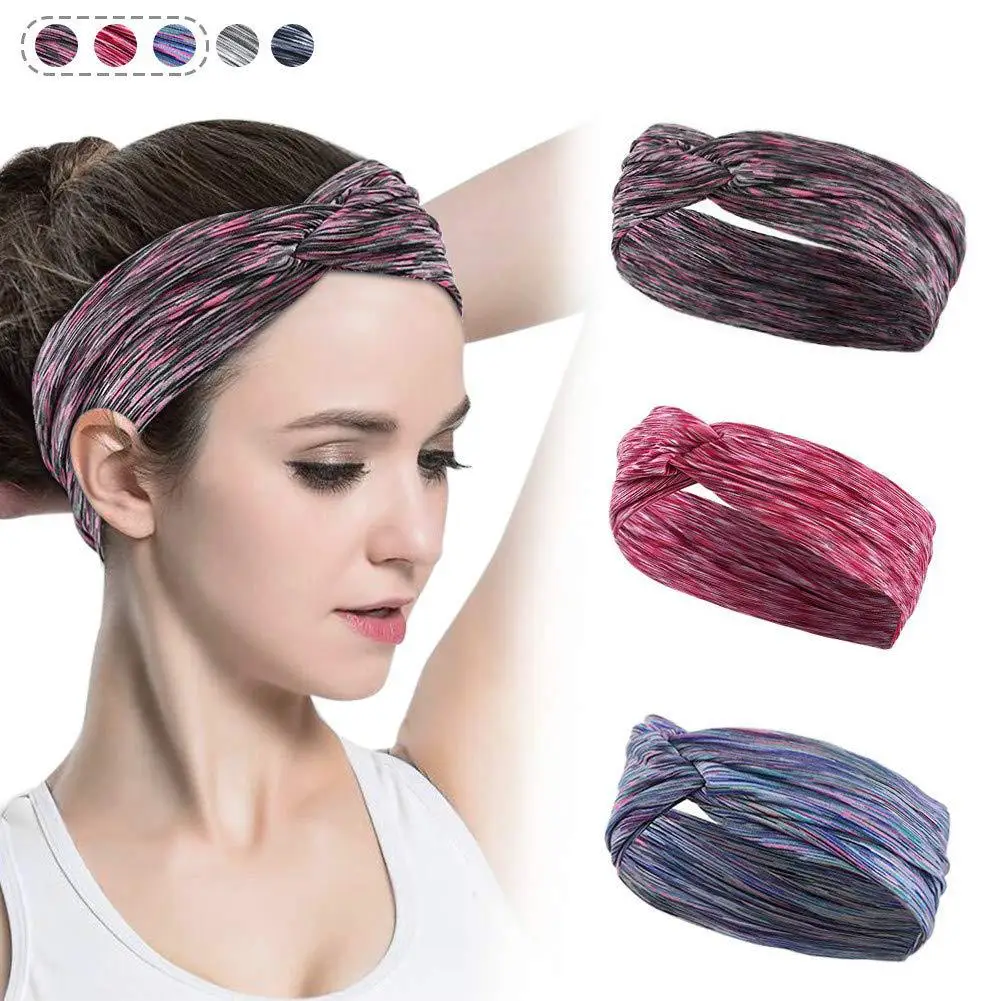 

Sports headband, yoga, elastic cross headband women hair band bow fashion hair bands for women good hair accessories