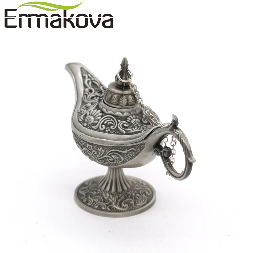 ERMAKOVA 12 см Мини Классический Редкие Легенда Genie волшебный Джинн лампа курильницы