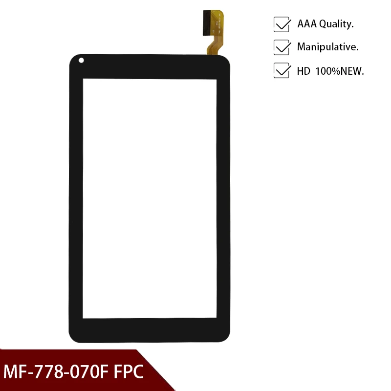 

Free shipping 7'' inch touch screen,New for MF-778-070F FPC touch panel,Tablet PC touch panel digitizer sensor Replacement