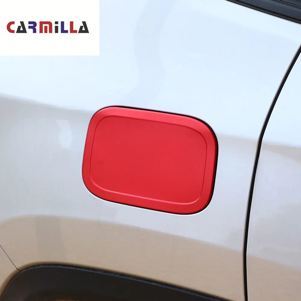 

Aluminum Alloy Car Fuel Tank Cap Cover Trim Exterior Protection Stickers for Jeep Compass 2th 2017-2020 Accessories