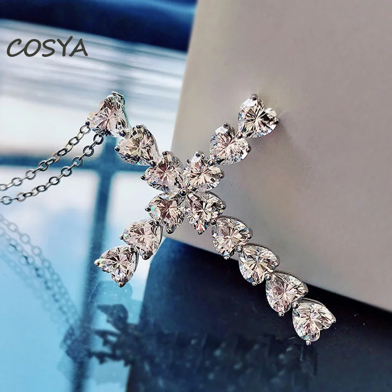 

Цепочка женская из серебра 925 пробы, в форме сердца, 5 Х5 мм