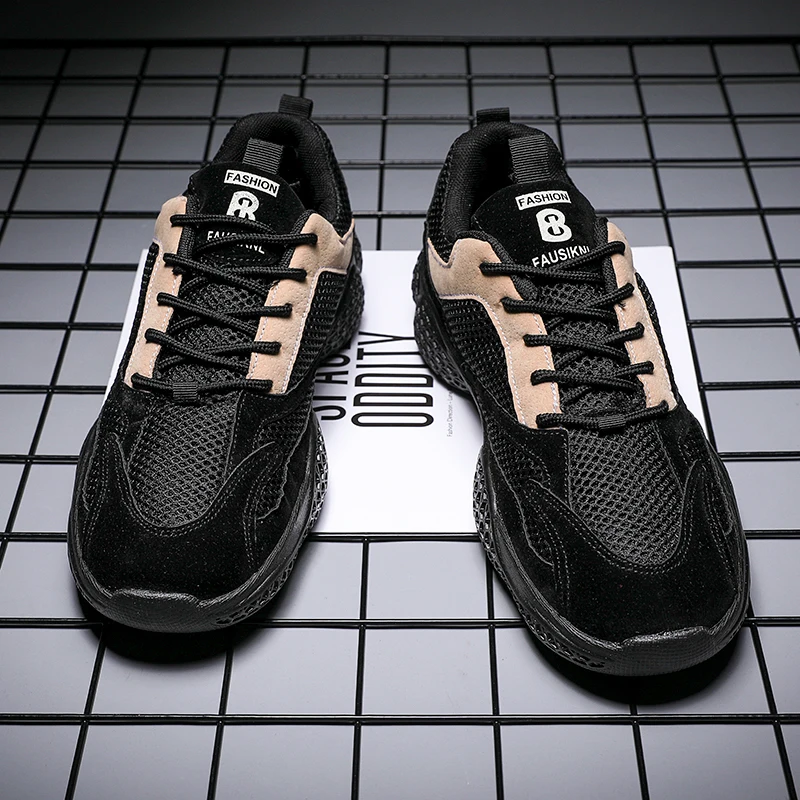 Breathable Men's Shoes Casual Fashion Comfortable Rubber Sole Lightweight Outdoor Summer Non Slip Popular Sport | Обувь