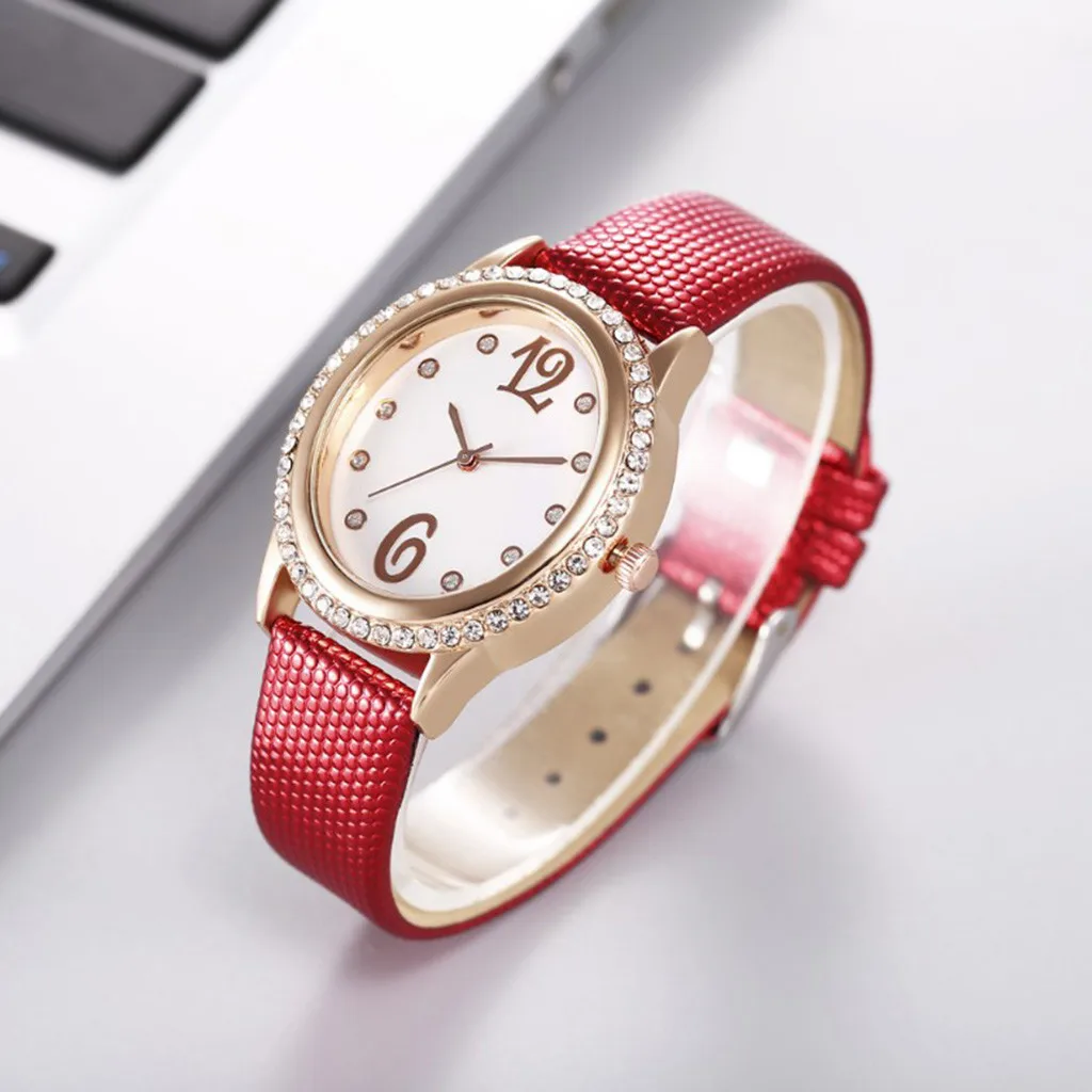 Часы женские Овальный ремешок цифровые наручные часы Reloj Mujer кварцевые Bayan Kol Saati