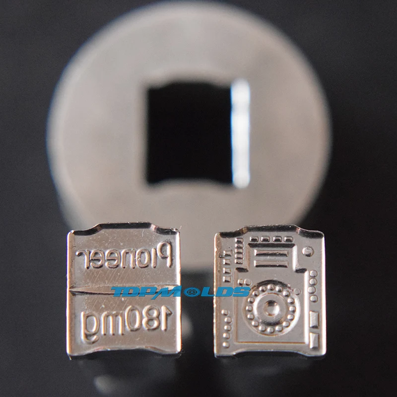 3D CDJ Tablet Die Pill Press Mold Candy Punching Custom Logo Calcium Punch |