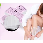 100 шт. бумага для удаления волос Эпилятор восковая полоса бумага для удаления восковой бумаги рулоны нетканой ткани для тела удаление волос