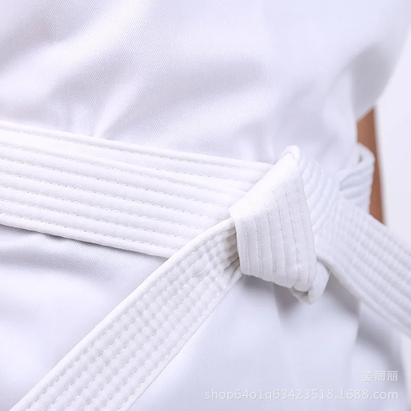 Оптовая цена униформа для тхэквондо на лето и весну с коротким рукавом V-образным