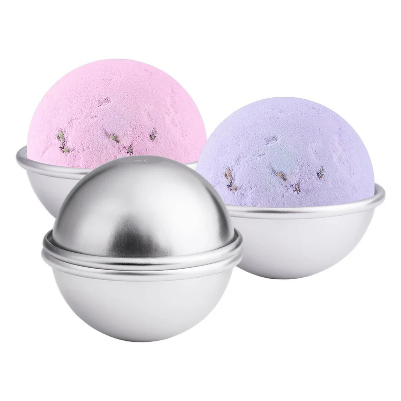 

30PCS- Bath Bomb Mold Kit, 15 Set 3 Size Mold & Bath Bombs Press For DIY Making Supplies