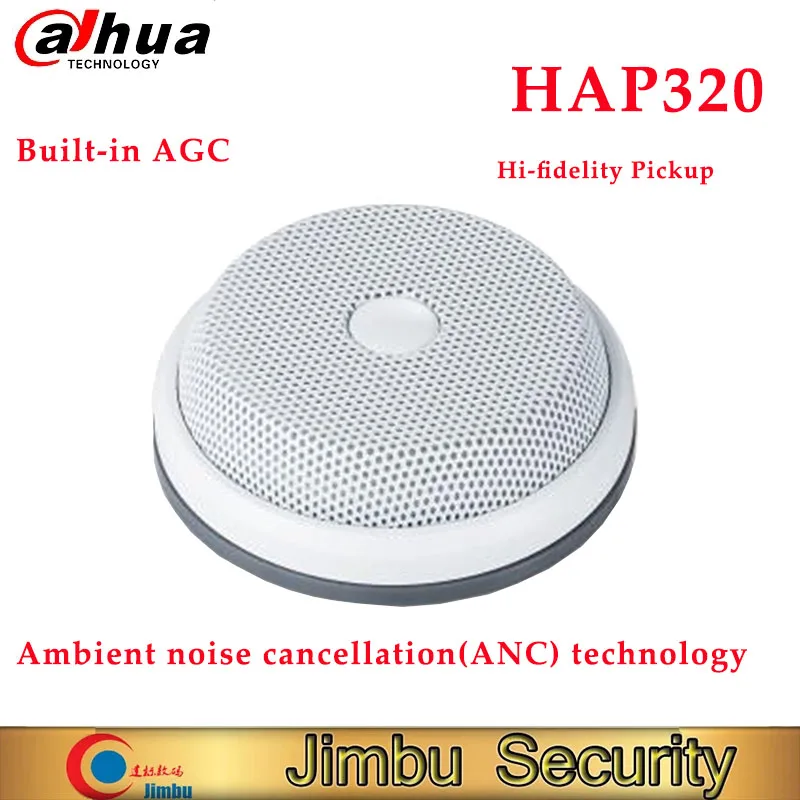 

Dahua original version DH-HAP320 Hi-fidelity Pickup Ambient noise cancellation(ANC) technology Built-in AGC automatic gain